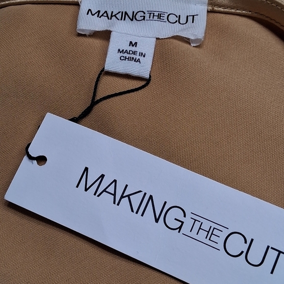 Designer Making The Cut Satin Midi Dress    Size M - Picture 8 of 14